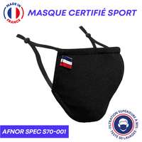 UNS1 sport 50 lavages - Masque certifié sport grand public à filtration garantie supérieure à 99% | Nantes - Pandacola