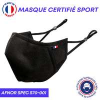 UNS1 certifié sport 50 lavages - Masque grand public à filtration garantie supérieure à 99% | Toulouse - Pandacola