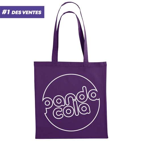 Sacs shopping - Tote bag personnalisé coton couleur 140 gr/m² - Marieta - Pandacola