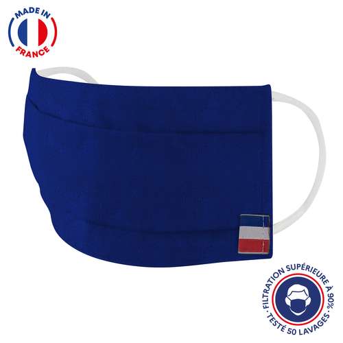 Masques de protection - UNS1 50 lavages - Masque grand public à filtration garantie supérieure à 93% - Masque coton made in France - Pandacola
