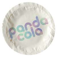 Préservatif publicitaire rond personnalisable avec un logo - Pandacola