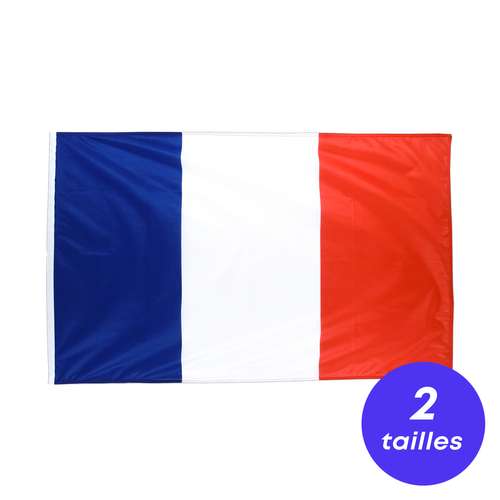 Drapeaux à agiter - Grand drapeau France - Pandacola