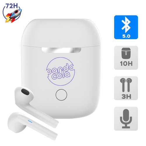 Ecouteurs - EXPRESS 72h - Ecouteurs sans fil avec boîtier de rechargement - Stereo | Akashi - Pandacola