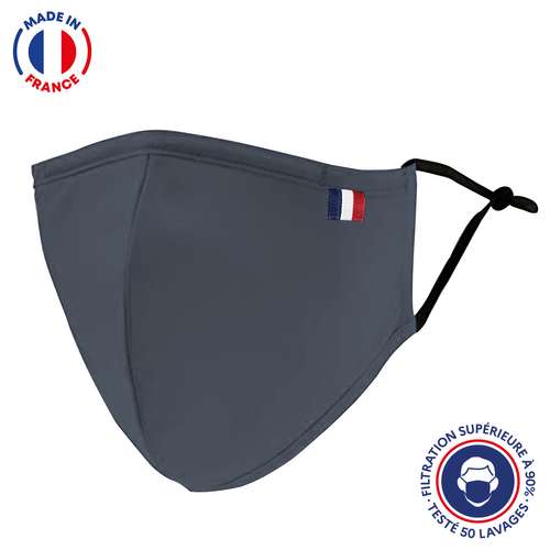 Masques de protection - UNS1 50 lavages forme ninja couleur - Masque grand public à filtration garantie supérieure à 99% | Paris color - Pandacola