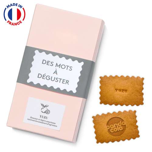 Autres biscuits sucrés - Boite de 12 biscuits personnalisables - Made in France - Crocki box - Pandacola