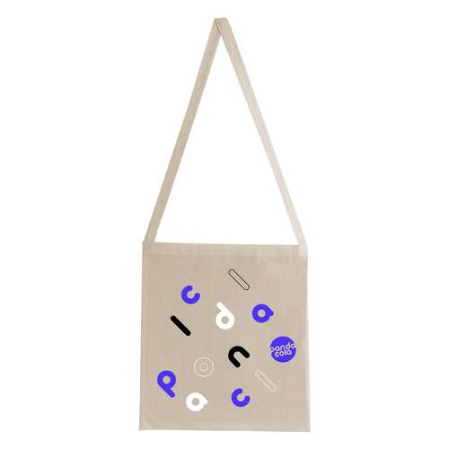 Sacs shopping - Tote bag coton 34 x 40 cm personnalisé de 130 gr/m² - Tamega quadri - Pandacola