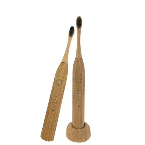 Brosses à dents - Brosse à dents électrique en bambou 100% résistante à l'eau - Bizzy - Pandacola