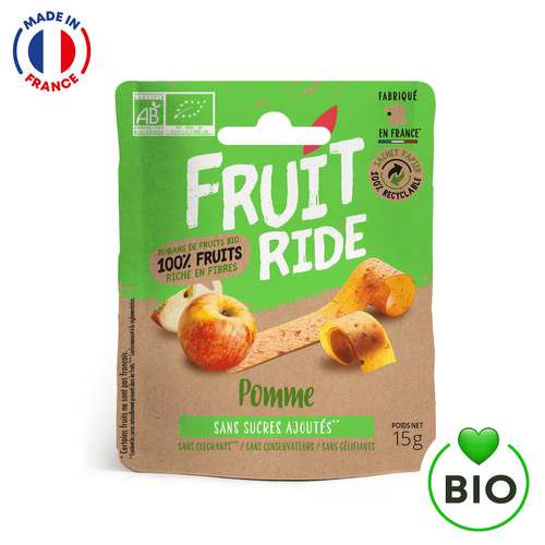 Pâtes de fruits - Rubans de fruits - Made in france | Fruit Ride® - Pandacola