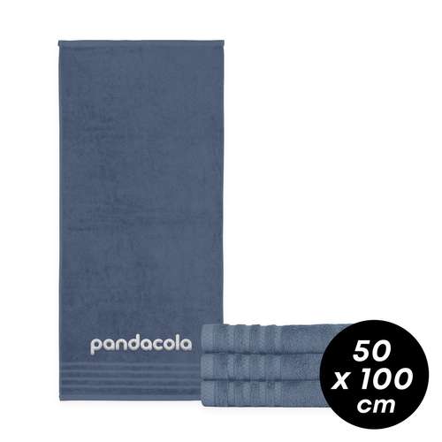 Serviettes de toilette (50x100) - Serviette de toilette publicitaire 50x100 cm 530 gr/m² - Bamboo - Pandacola