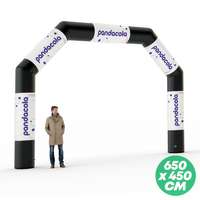 Arche gonflable publicitaire - 6,5x4,5m - Pandacola