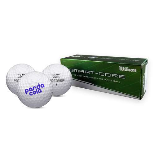 Balles de golf - Etui de 3 balles de golf personnalisées 'Smart Core' - Boom | Wilson® - Pandacola