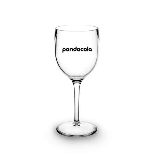 Verres à vin - Verre à vin publicitaire 20cl réutilisable - Pandacola
