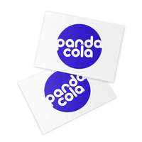 Sticker publicitaire rectangulaire - Tirmi - Pandacola