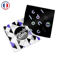 Sticker personnalisable carré 5x5 cm - Lupa - Pandacola