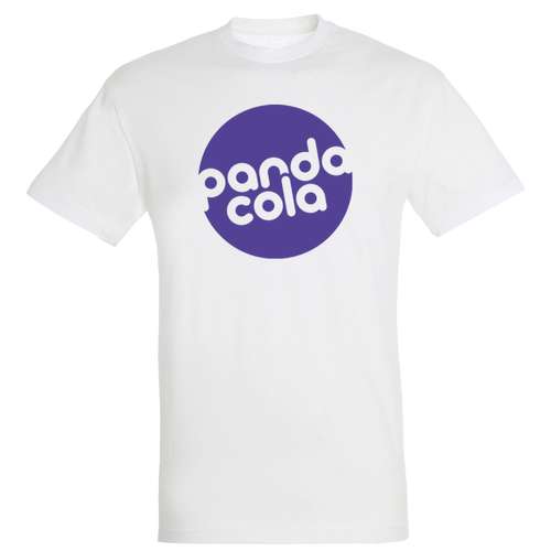 Tee-shirts - T-shirt personnalisable blanc  col rond en coton semi-peigné 150 gr/m² - Regent White - Pandacola