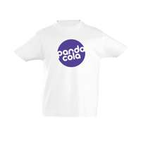 T-shirt personnalisable blanc enfant 100% coton 190 gr/m² - Impérial White Kid - Pandacola