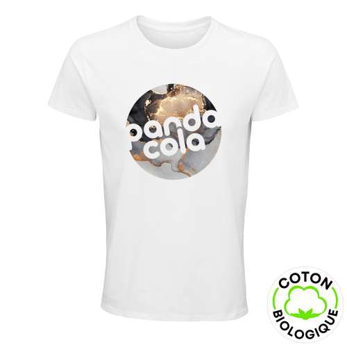 Tee-shirts - T-shirt personnalisable en coton bio 150 gr/m² - Crusader white - Pandacola