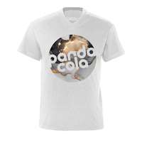 T-shirt personnalisé à col V en coton 150 gr/m² - Victory couleur - Pandacola