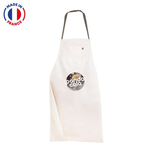 Tabliers de cuisine - Tablier personnalisable en coton biologique 240 gr/m² - Made in France | Le Vestiaire ® - Horace - Pandacola