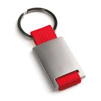 Porte-clés personnalisé en métal avec bande webbing - Irpin - Pandacola