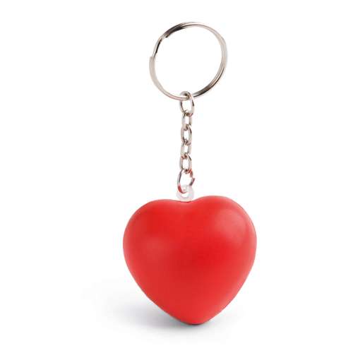 Porte-clés multifonctions - Porte-clés personnalisable anti-stress en forme de cœur - Ley - Pandacola