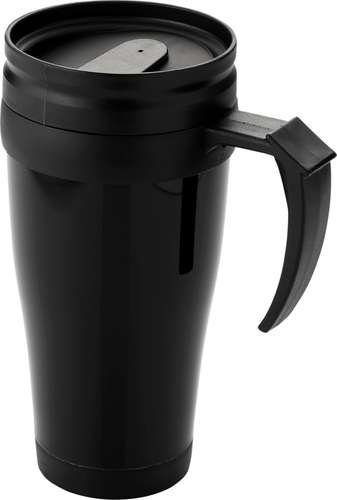 Mugs - Mug publicitaire à double paroi avec fermeture coulissante 400 ml - Daytona - Pandacola