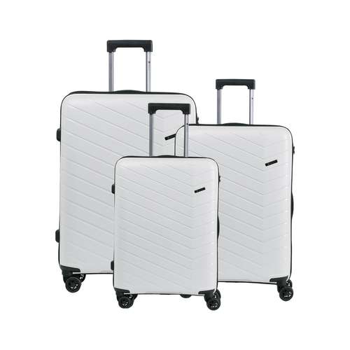 Sets de valises - Set de 3 valises trolley en PP - Voillage - Pandacola