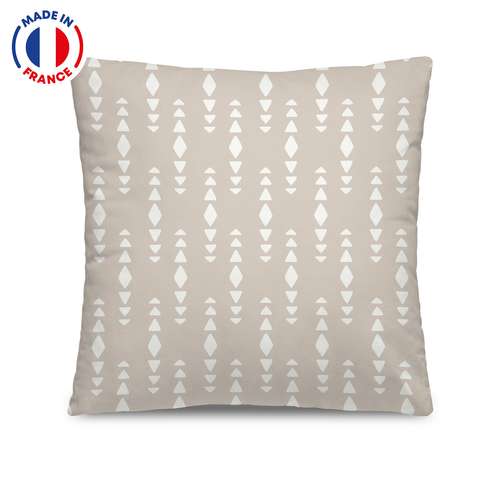 Coussins - Coussin carré outdoor motif géométrique made in France - Canu point - Pandacola