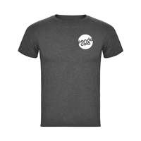 T-shirt personnalisable en polyester chiné 150 gr/m² - Paolo - Pandacola