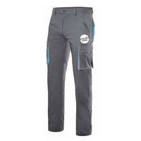 Pantalon de travail personnalisé bicolore en coton 240 gr/m² | VELILLA® - Catch - Pandacola