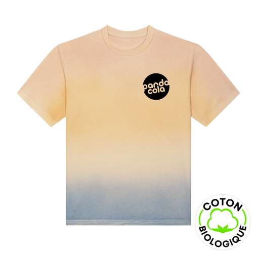 Tee-shirts - T-shirt unisexe tie & dye personnalisable en coton biologique 180 gr/m² | STANLEY/STELLA® - Dip dye - Pandacola