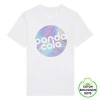 T-shirt unisexe personnalisable en coton biologique 150 gr/m² | STANLEY/STELLA® - Rocker White - Pandacola