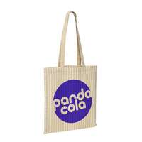 Tote bag rayé personnalisable coton/polyester 180 gr/m² - Rayos - Pandacola