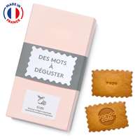 Boite de 12 biscuits personnalisables - Made in France - Crocki box - Pandacola