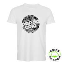 T-shirt unisexe personnalisable en coton pique bio 180 gr/m² | NEOBLU® - Loris White - Pandacola