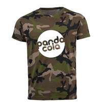 T-shirt camouflage personnalisable en coton 150 gr/m² - Camo - Pandacola