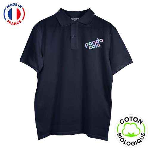 Polos - Polo unisexe personnalisable en coton biologique 220gr/m² - Made in France | Le Vestiaire ® - Albertin Couleur - Pandacola