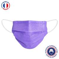UNS1 50 lavages - Masque grand public à filtration garantie supérieure à 95% - Made in France - Pandacola