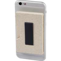 Porte-cartes anti-RFID en paille de blé pour smartphone - Grass - Pandacola
