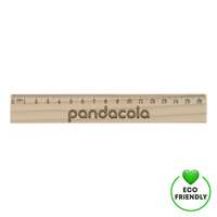 Règle personnalisée 16 cm en bois de pin - Zurmai 16 - Pandacola