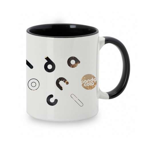 Mugs - Mug personnalisé en sublimation avec intérieur et poignée colorés 300 ml - Colsa - Pandacola