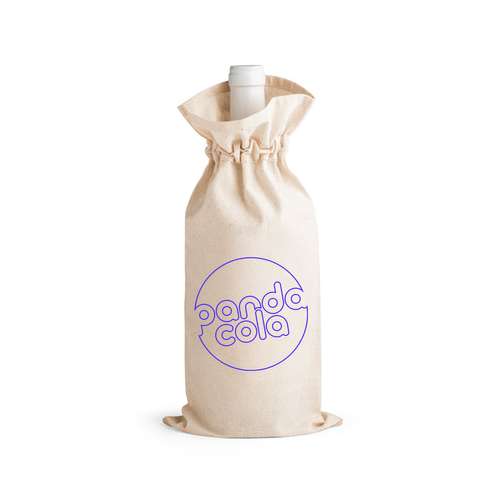 Sacs à cordelettes - Sac pour bouteille personnalisable cordelettes 180gr²/m - Elche - Pandacola
