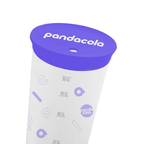 Accessoires pour gobelets - Protection anti drogue personnalisable réutilisable grand format  - Kini - Pandacola