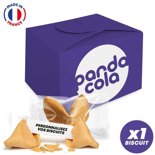 Fortune cookies/Biscuits chinois - Coffret 1 fortune cookie made in France entièrement personnalisables - Pékin box - Pandacola