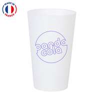 Gobelet publicitaire réutilisable 30 cl - Made in France - Jeff 30 - Pandacola
