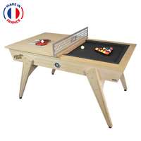 Billard Français et table de ping-pong personnalisé | Scipion - Pandacola