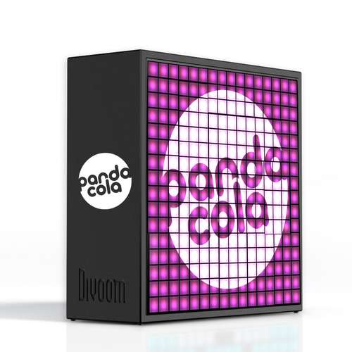 Enceintes/haut-parleurs - Enceinte haute qualité pixel art personnalisable - Timebox-Evo - Pandacola