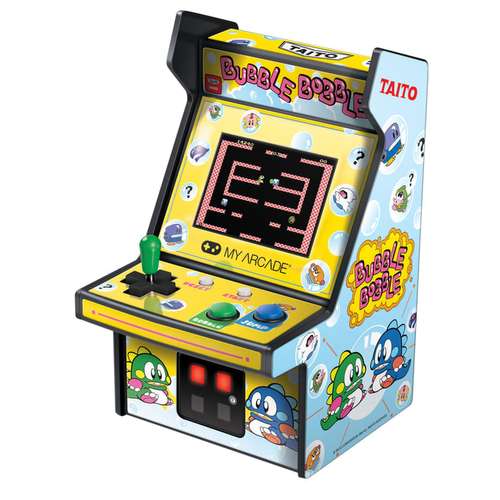 Consoles, bartops et bornes d'arcade - Mini borne d'arcade personnalisable - BUBBLE BOBBLE - Pandacola