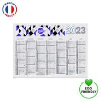 Calendrier de banque publicitaire rigide Made In France 55x40,5 - Plano - Pandacola