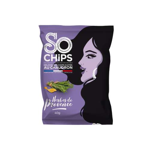 Chips - Sachet de chips 40g  - Made in France | SO CHiPS ® - Pandacola